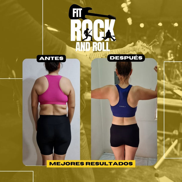Fit Rock & Roll - Reto en vivo + Programa Adicional + Atención personalizada